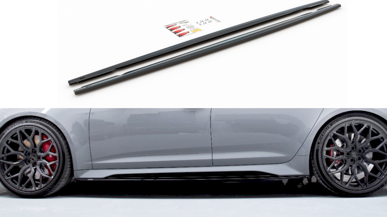 Audi RS6 C8 2020- Sideskirts V2
